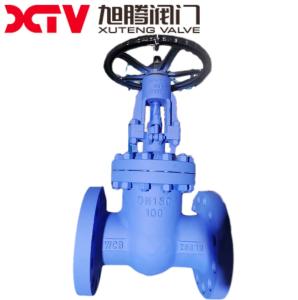 Quality DIN F4/F5 Series Rising Stem Gate Valves Z41H Straight-through Design for Electric wholesale