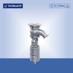 Air / Spring Tank Bottom Valve SS316L Medium Pressure 45 Elbow Type