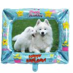 Family Wedding Party Photo Frame Balloons Square Foil Birthday Balloon For Home