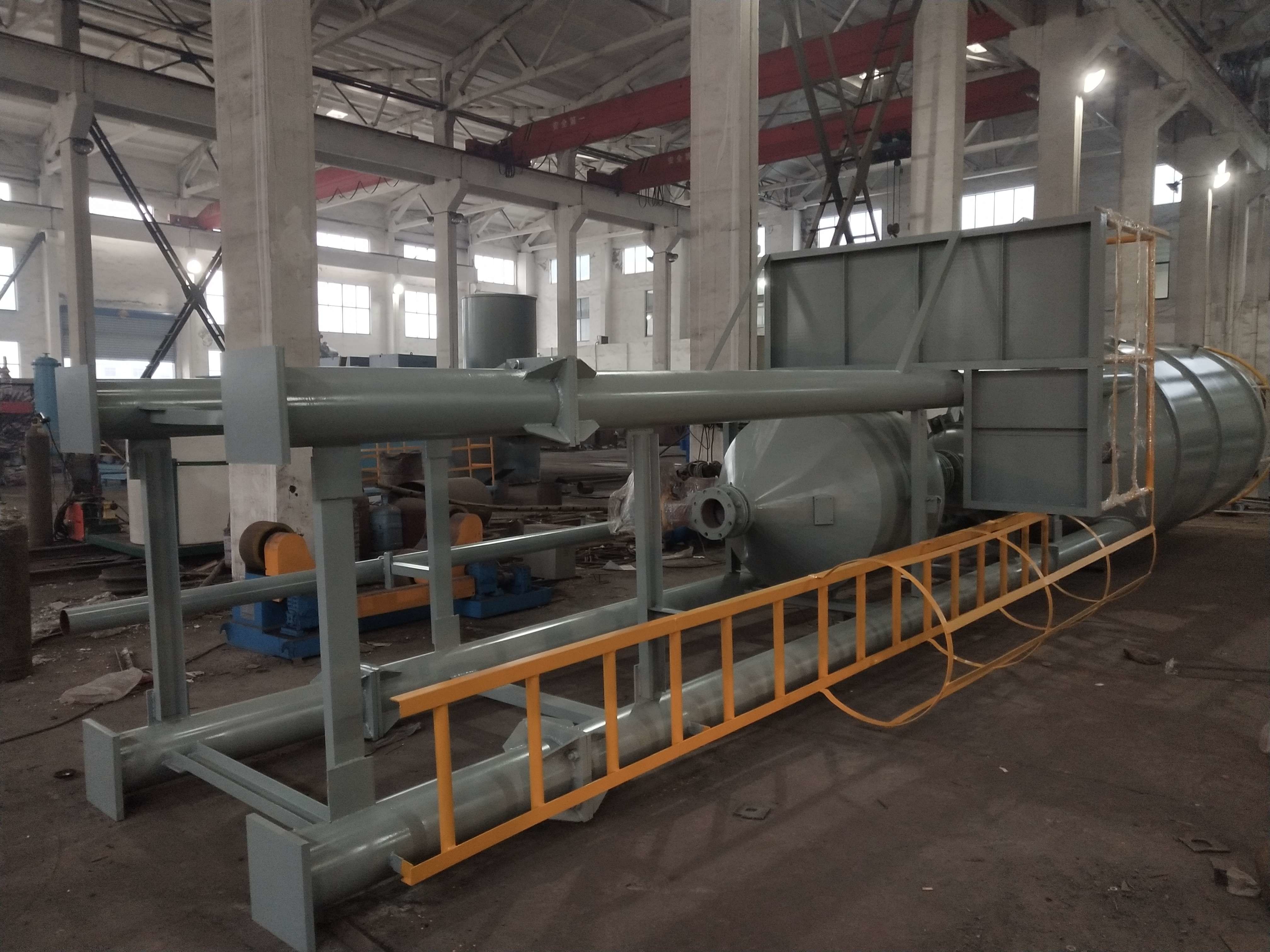 8.5m Plastic Pellet Storage Silos , 4T Silo Storage Tank