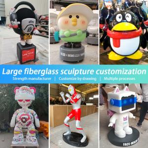 Quality Large Custom Fiberglass Sculpture Artists Manufacturers For Shopping Malls wholesale