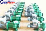 FEP PFA Magnetic Centrifugal Pump 98% Sulfuric Acid Proof
