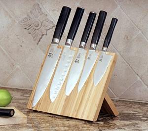 Quality Bamboo Wooden Magnetic Knife Block wholesale