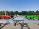 3 Axle Semi Trailer 40ft Skeleton Tractor Trailer