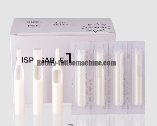 Pre Sterile Disposable Tattoo Tips Medical Grade PE Material White Color RT/FT