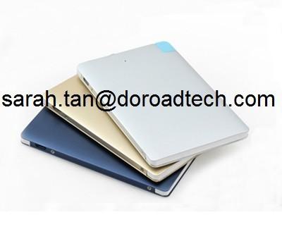Ultra Thin Card Shape Power Banks Mobiles/Smart Phone Battery Charger Real