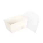 Eco-friendly Fast Food Takeaway Boxes Custom Logo Sizes in Kraft for Burgers