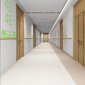 Quality Marble Color Hospital Vinyl Pvc Flooring Antibacterial 2.0mm 3.0mm Thickness wholesale