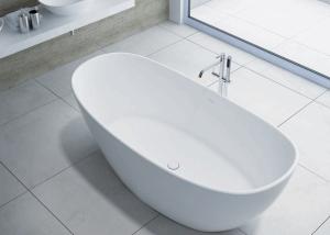 Quality Chemical Resistance Freestanding Soaking Bathtub Including Drainer wholesale