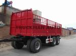 3 Axles Full Trailer Truck 60 Tons Loading For Container And Bulk Goods