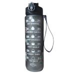 Leak Proof Tritan Water Bottle 32 Oz Water Bottle With Time Marker BPA Free
