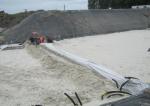 Needle Punched Nonwoven Geotextile Fabric Staple Fiber In Road Construction