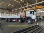 XCMG 8X4 8 Ton Telescopic Truck Cranes SQ8SK3Q With Throttle Control System
