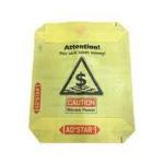 High Strength Woven PP Valve Bags Block Bottom For Putty Gypsum Packaging