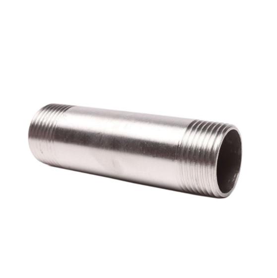 1/4''-4.0'' Stainless Steel Male Thread Pipe Nipple for Sanitary Double Pipe
