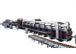 300KW Power PU Sandwich Panel Production Line Steel Thickness 0.3 - 0.8mm