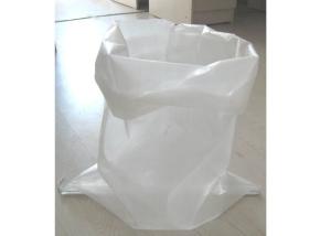 Quality White 50Kg PP Woven Sacks Food Grade Polypropylene Material Eco Friendly wholesale