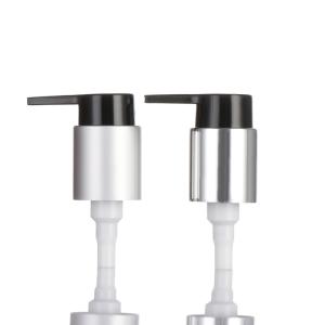 Quality Aluminum 24mm Plastic Pump Treatment Cream Pump for Cosmetic in White Color wholesale