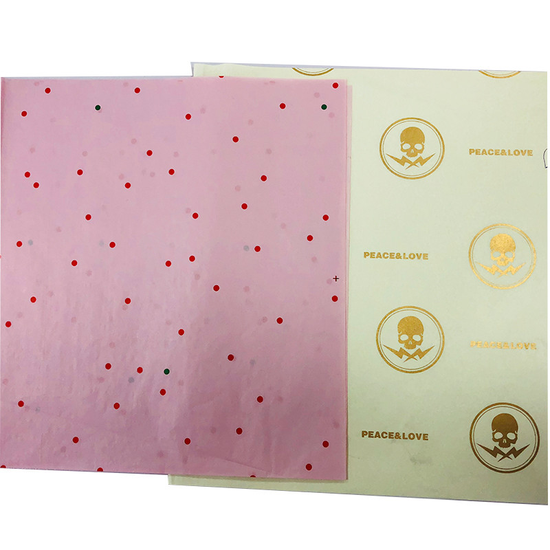 Moisture Proof CMYK Printing Gift Wrap Tissue Paper