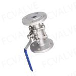 3PC Floating Stainless Steel Flange Ball Valve for Standards and Investment
