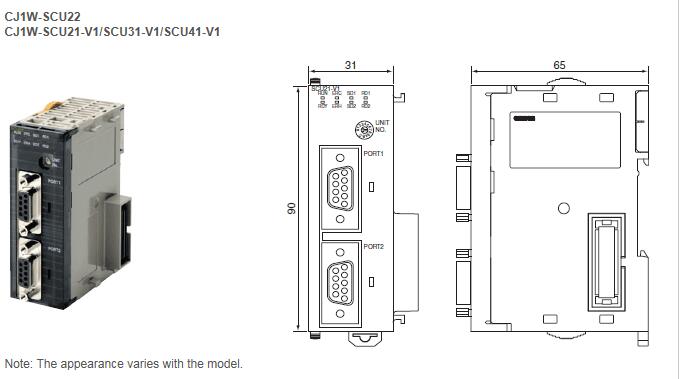 4 Point Analog Input PLC Omron CP1W-AD041 Expansion Module