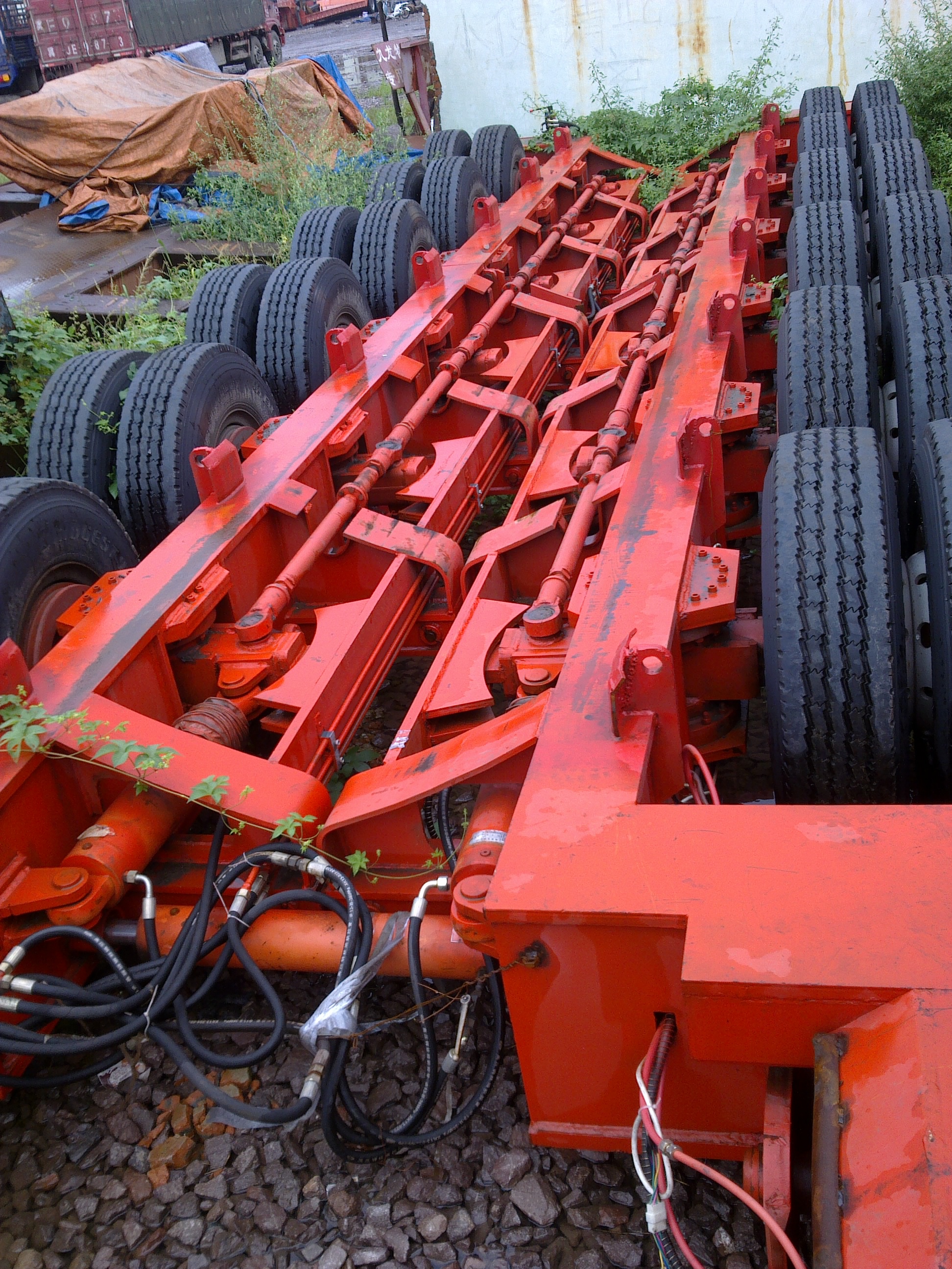 Steel Wind Blade Semi Trailer for Special Transport by Ltd Steel Ltd Manufactory