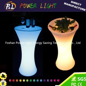 Quality Hot Sales Party LED Light Square Cocktail Tables wholesale