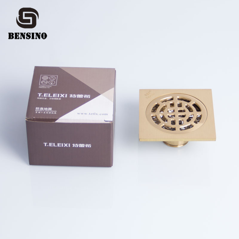 100mm*100mm Siphon Bathroom Floor Drain Strainer