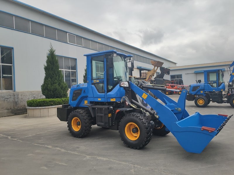 918 China front end loader price 4x4 4WD 800kg compact mini loader