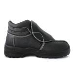 Slip Resistant Steel Toe Leather Boots Mens Welding Boots For Winter