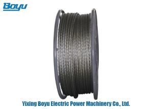 Quality Braided Anti Twist Wire Rope , Flexible Steel Wire Rope With Long Life wholesale