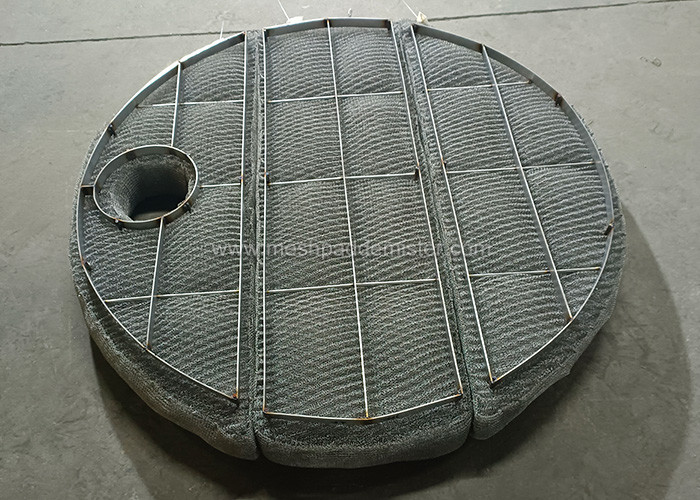Oil Water SS316L Wire Mesh Demister Foam Remover Materials Stainless Steel