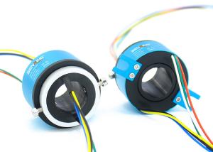 Quality Precise Conductive Through Bore Slip Ring With Small hole wholesale