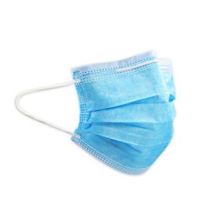 Quality Elastic Earloop 3 Ply Disposable Face Mask / Air Pollution Protection Mask wholesale