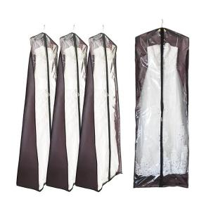 Quality Zipper Waterproof PVC 60x100cm Non Woven Suit Cover wholesale