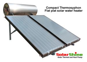 Quality Stainless Steel Flat Plate Solar Water Heater Intelligent Automatic Controler wholesale