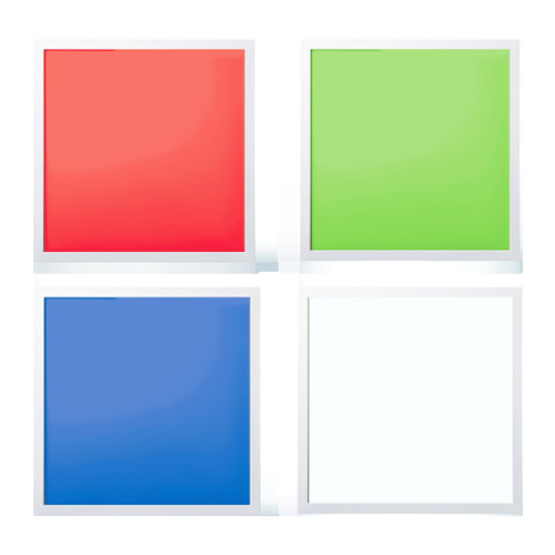 RGBW Flat LED Panel 60 X 60 Cm 40w Recessed / Suspended / Surface Mounted