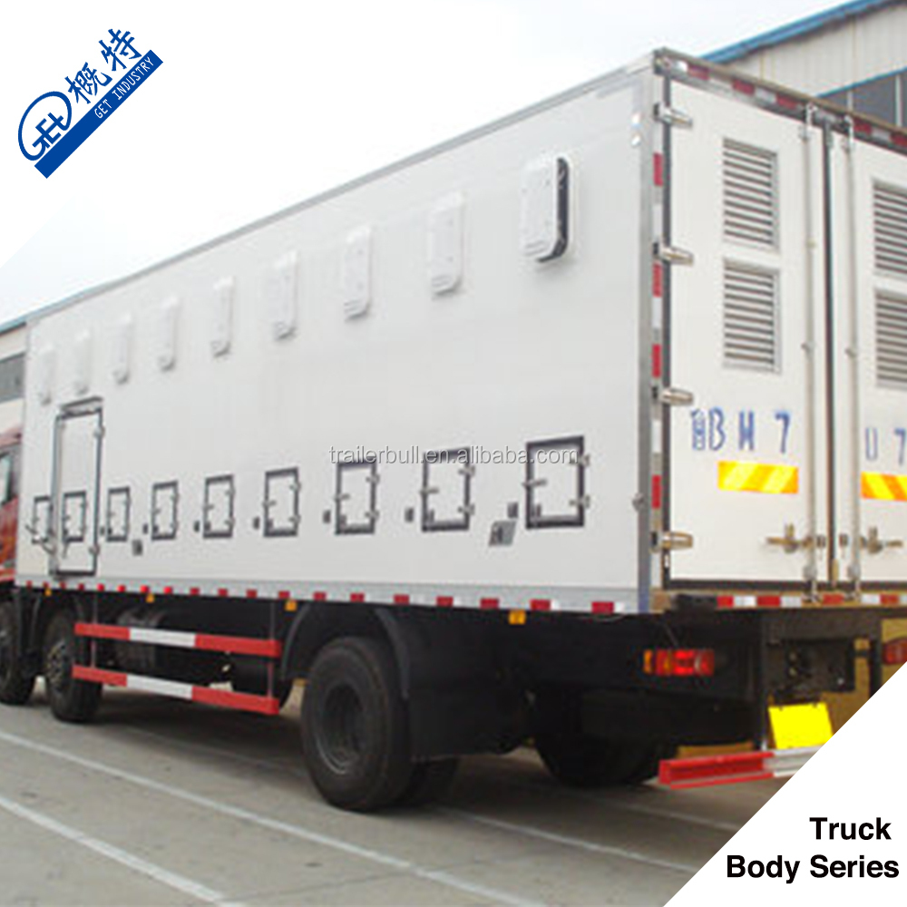 Max Payload 2T/Sqm 65mm FRP/PUR/FRP Side Walls for Overland Expedition Truck Camper Box