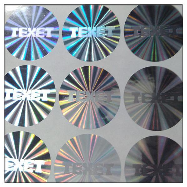 Custom high quality hologram label in guangzhou ,hologram sticker label printing