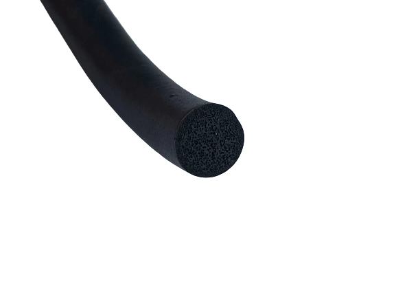 Extruded EPDM Foam Rubber Gasket Silicone Seal Strip with 65±5 Hardness Customization