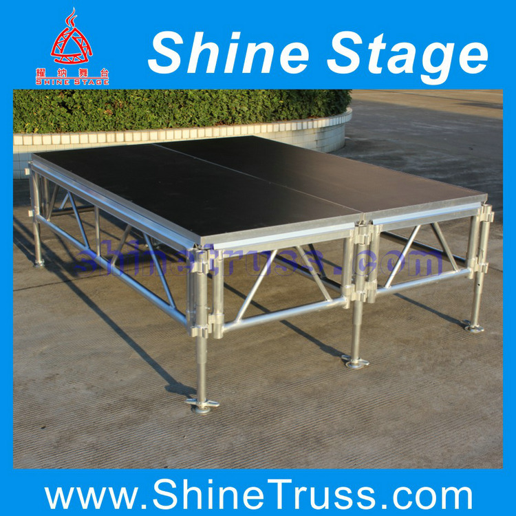 Heavy Duty Aluminum Portable Assemble Stage for Performance Event