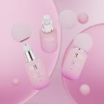 Round Glass Cream Lotion Bottles 30ml Customized Logo