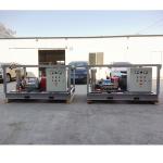 Ultra High Pressure Water Jet Cleaning Equipment Drain Cruise Ship 1500bar 20L