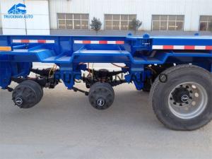 Quality Skeleton Model Container Semi Trailer Overall Dimension 12500*2500*1550 wholesale