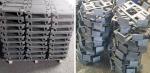 Steel Railway Tie Plate Welding Tie Plate Railway Turnout With Welding Parts