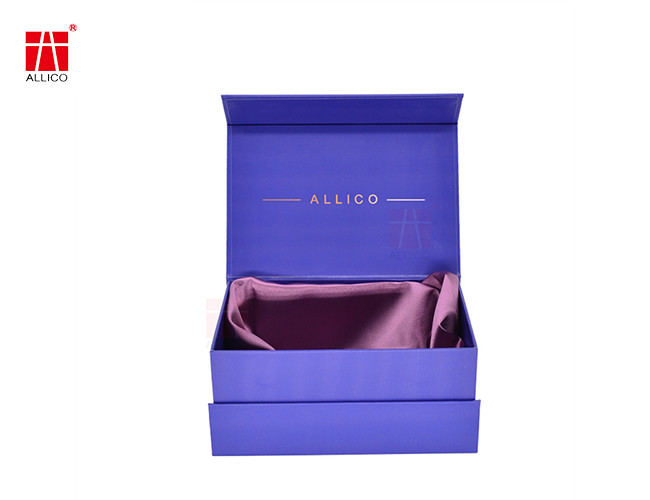 Gift Packaging Box With Magnetic Closure Lid Cardboard Paper Storage Boxes