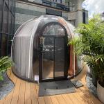 99.9% UV Resistance Clear PC Dome House Igloo Bubble Tent For Outdoor Camping