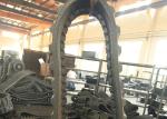 130 Kg 13" Excavator Rubber Tracks Customized Size For Bobcat 325 328 Track