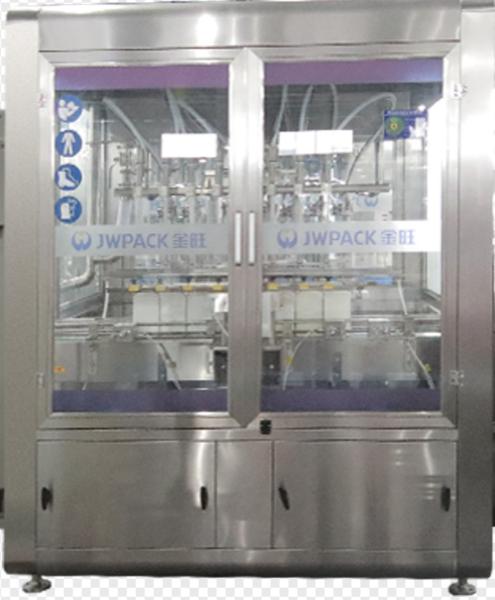 33 Bpm 2000BPH 8 Head Pesticide Filling Machine Equipment 80ml 100ml Bottle