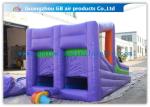 Double Channel Inflatable Sports Games Ball Goal Court With CE Approved Blower